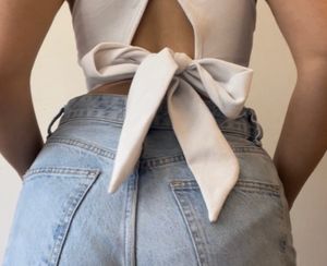 Back Tie Tank Top