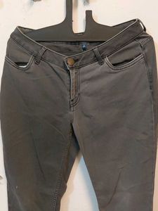 Gray Denim Jeans