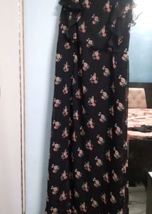 Combo Offer Black color long dress With Sharara