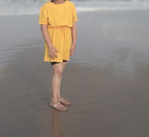 Chic Mustard Yellow Dress