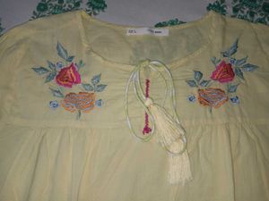 Embroidered Tunic Top