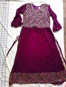 Nayra Cut Kurta Plazo Duppata Set