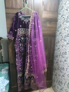 SPECIAL DISCOUNT!! HEAVY WORK ANARKALI GOWN