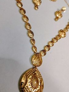 Gold Plated Necklace Set