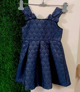Sparkly Navy Blue Party Dress