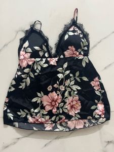 Silk Night Wear Top