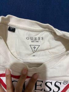 Guess Logo Crewneck Sweatshirt