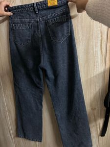 Charcoal Straigh Jeans