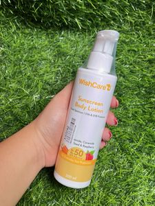 SUNSCREEN BODY LOTION 🧡