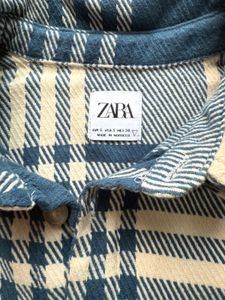 Zara Plaid Shirt - Size S