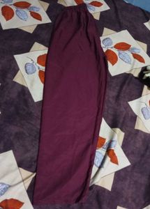 Maroon Palazzo Pants