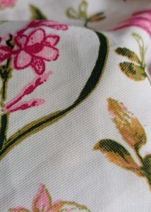 Off White Floral Top For Bust 44