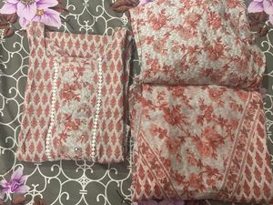 Elegant Printed cotton Kurta set