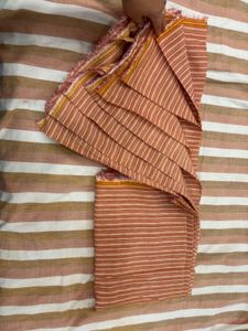 🆕 Pure Mulmul Cotton Saree - 6yards