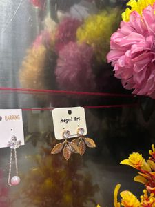 Leaf Design Earrings