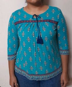 Boho Print Tunic Top🌺🌊