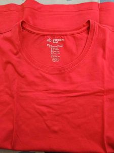 Red Casual T-Shirt