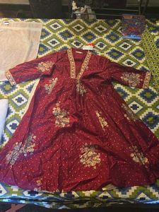 Embroidered Palazzo Pants