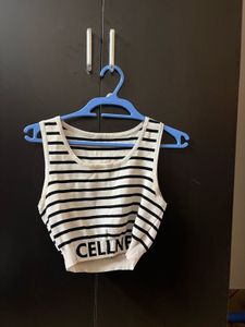 Striped Crop Top