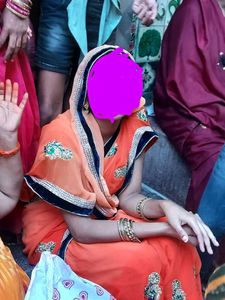 Ombre Orange Saree