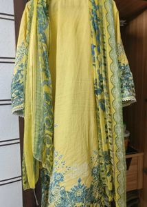 Daily wear patchwork kurta set