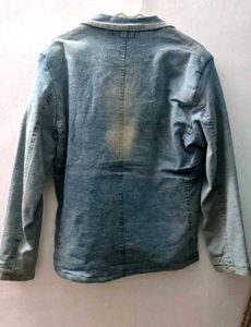 Denim Blazer Jacket