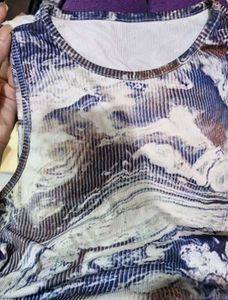 Marble Print Prettylittlethings Bodycon Dress