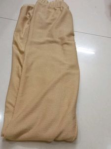 Beige Mesh Pants - Casual Comfort