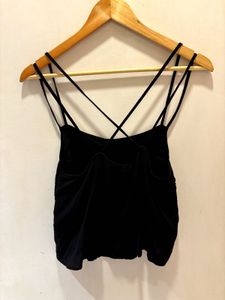 H&amp;M Black Cami Top - Strappy &amp; Stylish