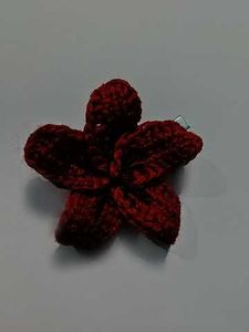 Red Flower Hair Clip