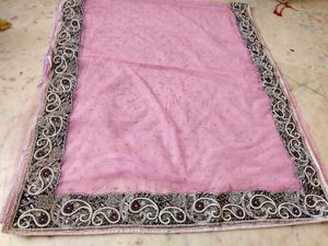 net daimond work 😍saree highest quality