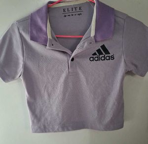 Adidas Cropped Polo