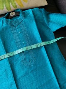 Colourful Blue Colour Kurta Set for 4 Years Boys 🤩🤩