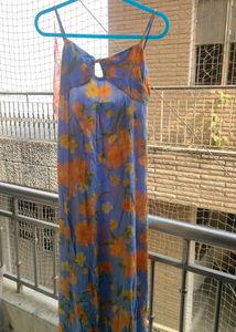 Floral Print Maxi Dress