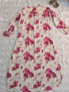 Floral Print Kurta