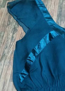 Blue Baby Doll Top
