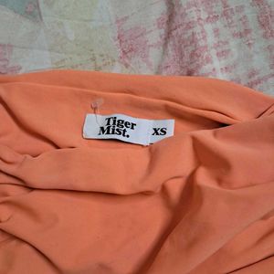 Orange Crop Top