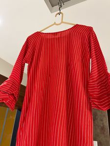 Red Lining Kurti