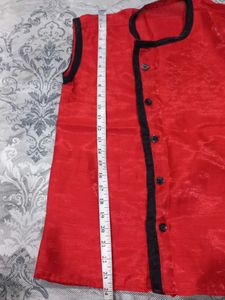 Traditional Red &amp; Black Outfit