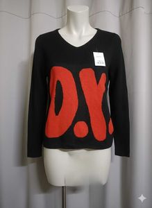 D.Y. Graphic Knit Sweater Or Pullover