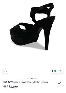 Black Platform Heels