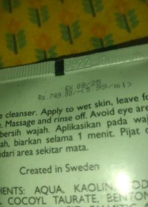 Oriflame 3D Face Wash