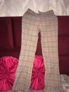 Checked Formal Classy Pants