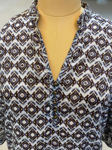 Patterned Tunic Top