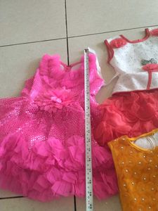 New combo of 3 kids Cute Girls Dresse