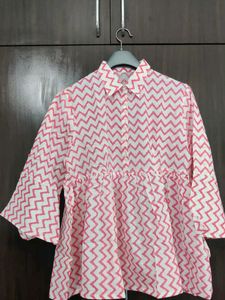 Short Pink Colour Kurti