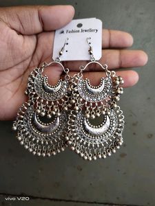 Beautiful Silver Earrings 😍😍