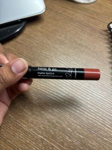 Plum Matte Crayon Lipstic