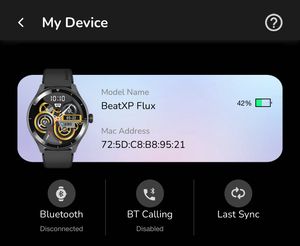 Beat Xp Flux Smart Watch