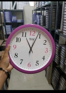 Pink Ajanta Wall Clock | Verified ✅